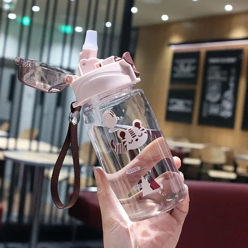 550ml Kids Sippy Cup Water Bottles