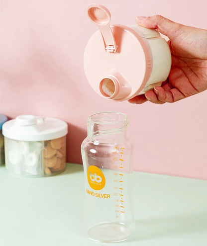 4 Grid Portable Baby Food Storage Box for Kids