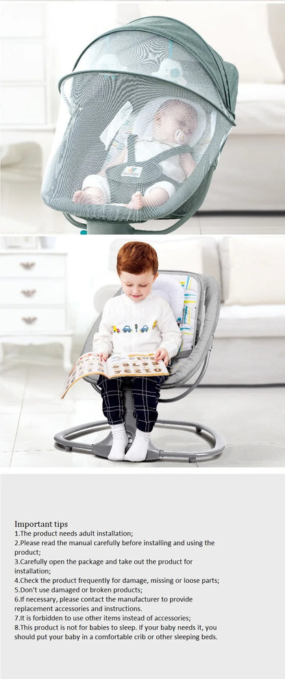 baby bed Luxury cradles baby swing electric Infant crib baby bed newborn baby swing electric electric rocking chair for baby