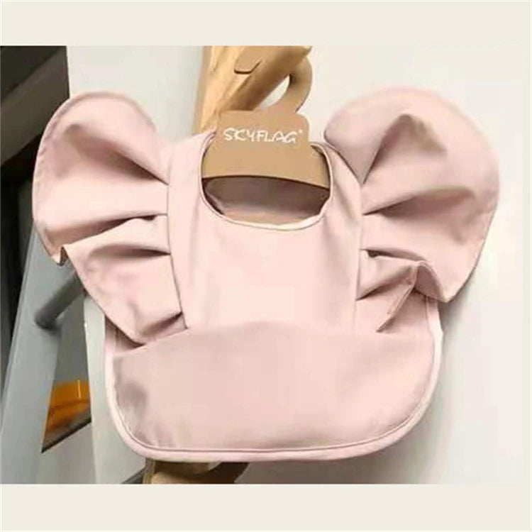 Soft PU Baby Infant Bibs With Pocket Dining Bib