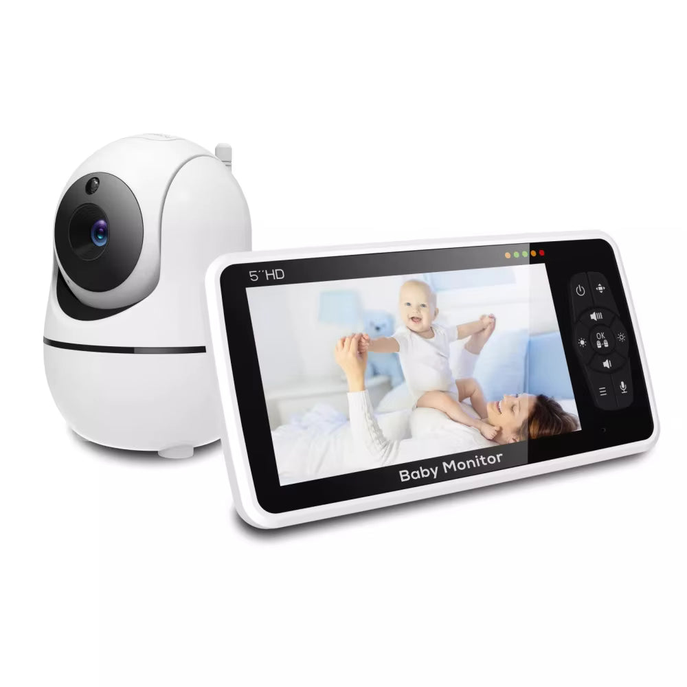 Video Baby Monitor With Pan Tilt Camera Wireless Two Way Audio by Baby Paradise