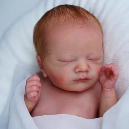 17-18 inch Vinyl Reborn Doll Kit Charlotte with Cloth