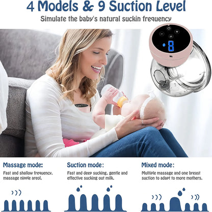 USB Wearable Automatic Breast Pump