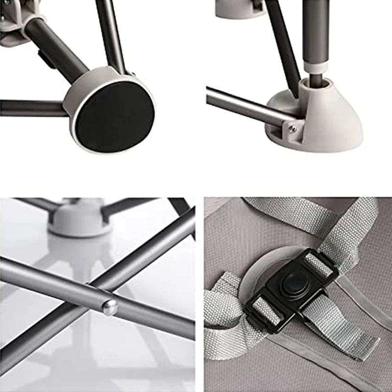 Baby Furniture Supplies Booster Seat Dining Chair Portable Travel Folding Kids With Feeding Chair Outdoor Beach Seat