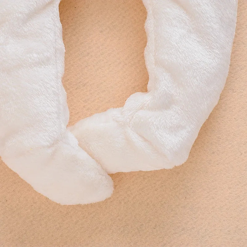 Newborn Baby Boy Girl Kids Bear Hooded Romper Jumpsuit Bodysuit Clothes Outfits Long Sleeve Playsuit Toddler One Piece Outfit