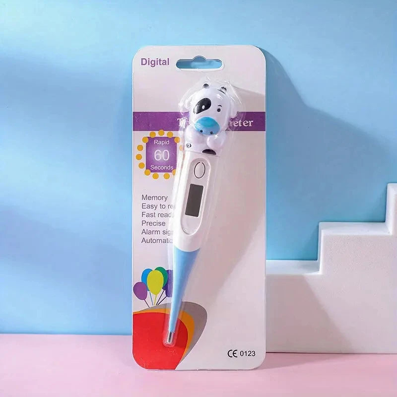 1pc Baby Cartoon Digital Thermometer Oral Armpit