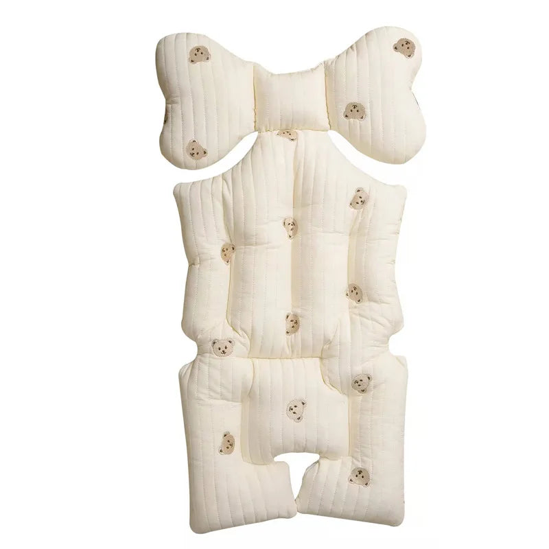 Autumn and winter warm baby stroller seat cushions thickened cotton child stroller baby seat cushions universal four seasons