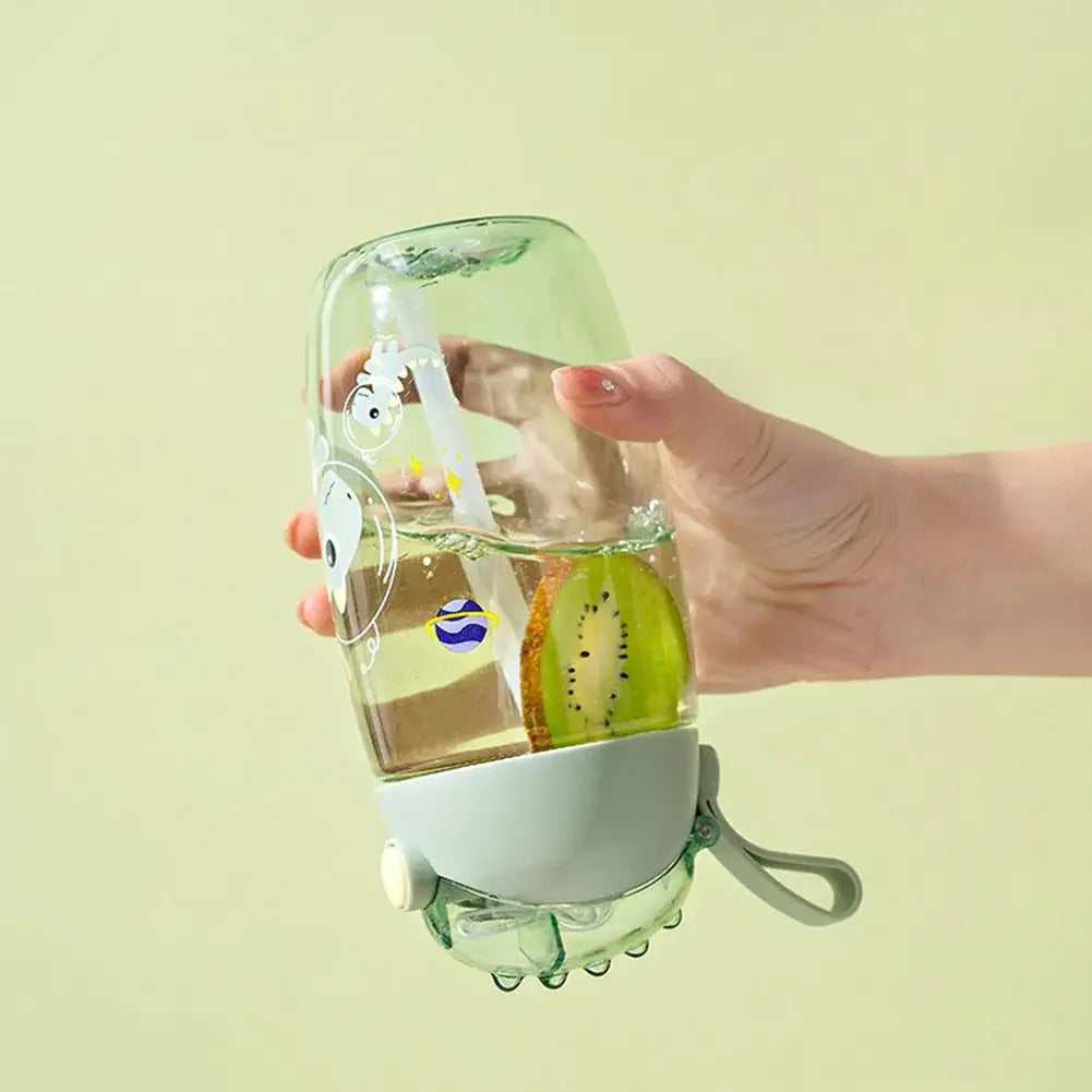 JIRO 600ML Childrens Water Bottle for School