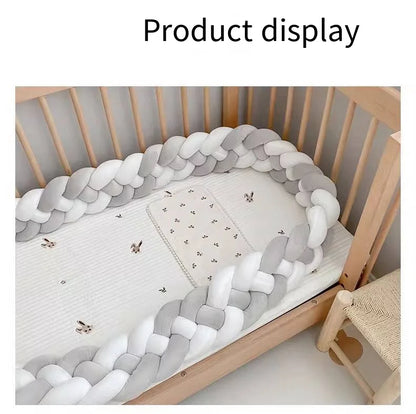 2M 3M Baby Bumper Crib Protector Mobile Baby Bed Cushion Set Bule Colour for Infant Room Decor 2023 Free Shiping Baby Cot Bumper