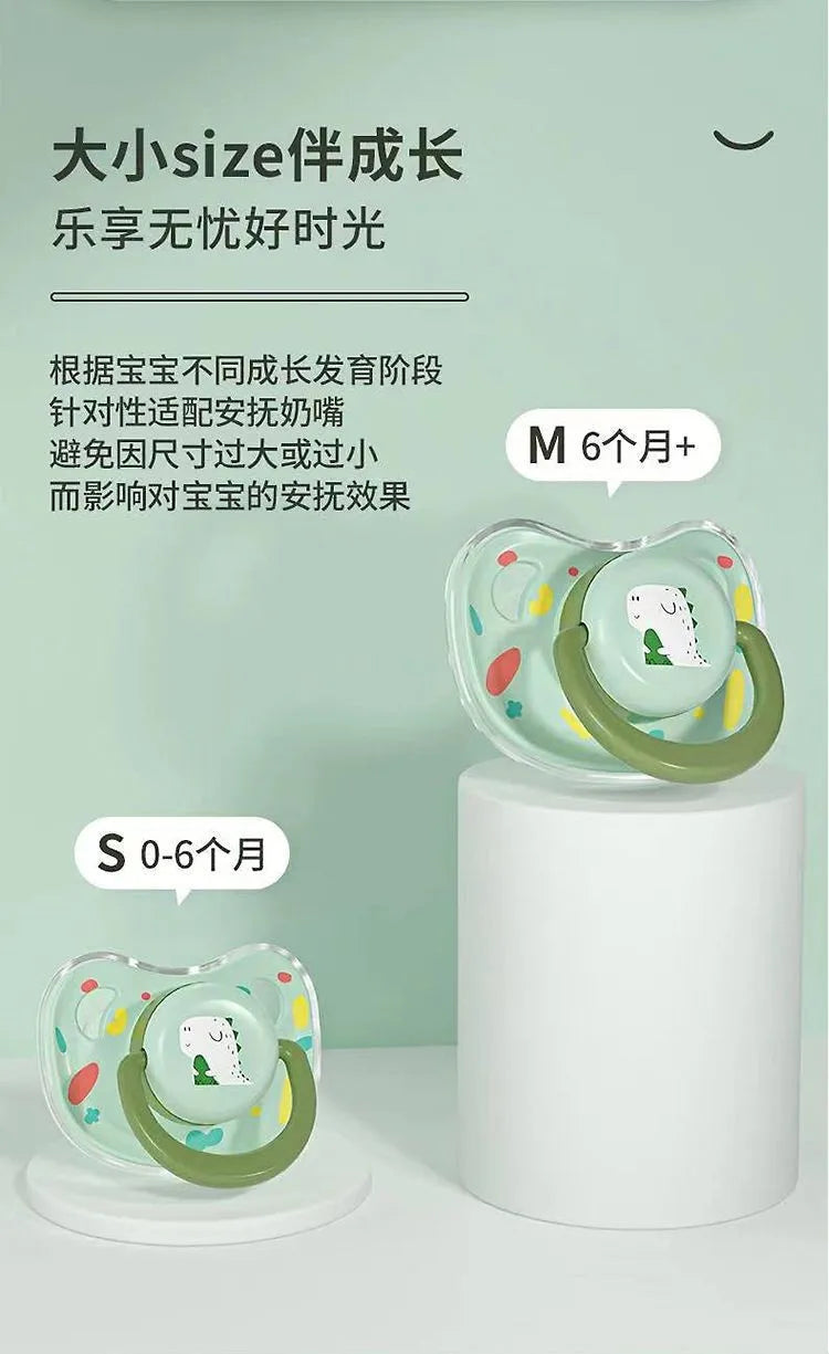 Cartoon Baby Silicone Pacifier 0-6-36 Months Old Newborn 