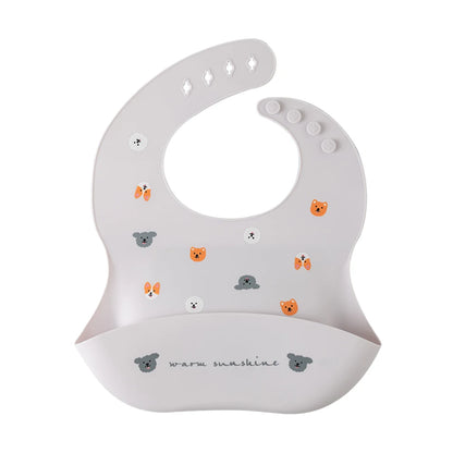 Waterproof Bibs For Kids Feeding Baby Eating