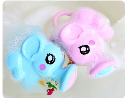 Baby Bath Toys Lovely Plastic Elephant Shape Water Spray 