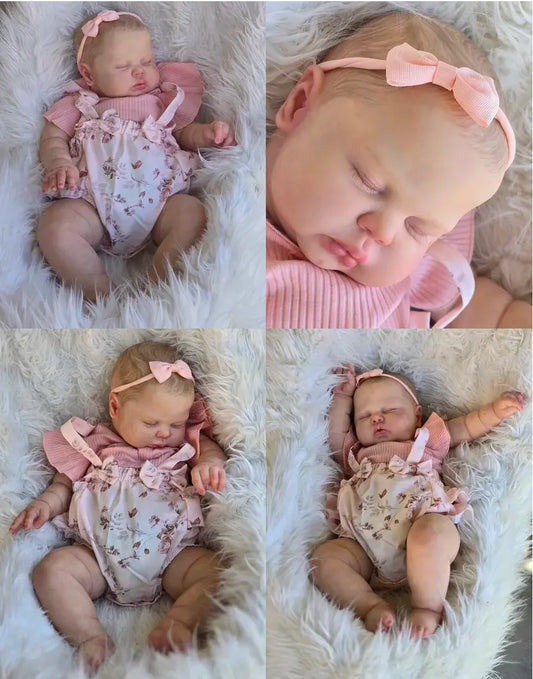 NPK 19-inch Reborn Girl Baby Doll - Hand-Painted Finish