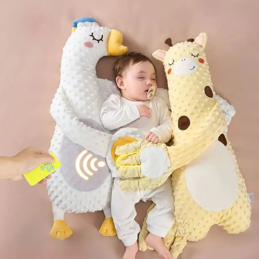 Baby Sleeping Pillow for Newborn Patting Doll with Soothing Palm Remote Control Electric Baby Hand Pillow Soothing Palm Patting by Baby Paradise