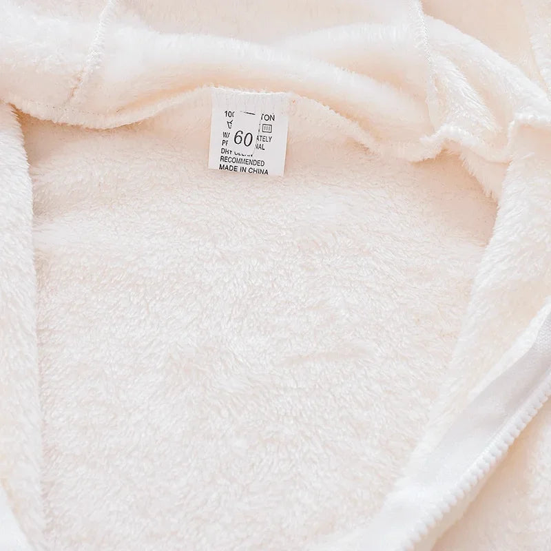 Newborn Baby Boy Girl Kids Bear Hooded Romper Jumpsuit Bodysuit Clothes Outfits Long Sleeve Playsuit Toddler One Piece Outfit