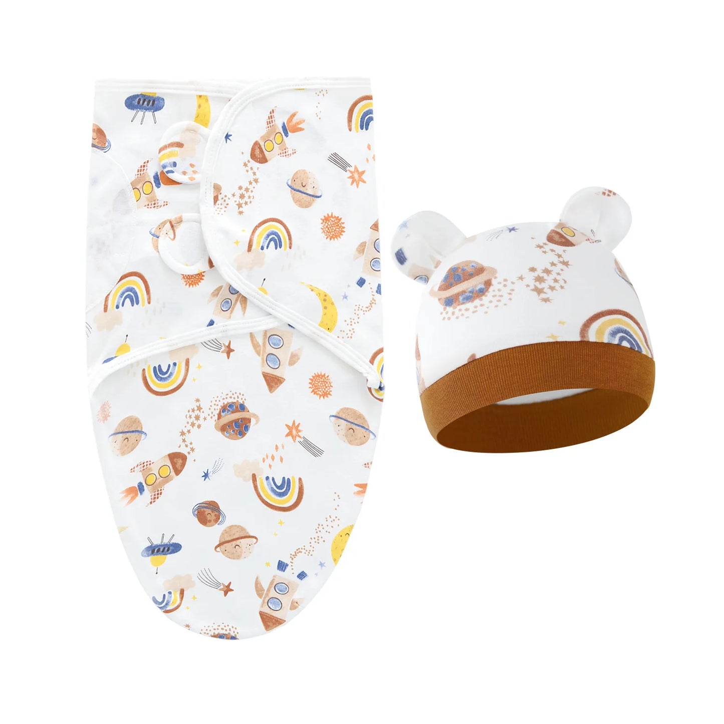 Baby Swaddle Wrap Soft Cocoon Baby Blankets Newborn Swaddle Wrap Warm Cotton Baby Bedding Blanket