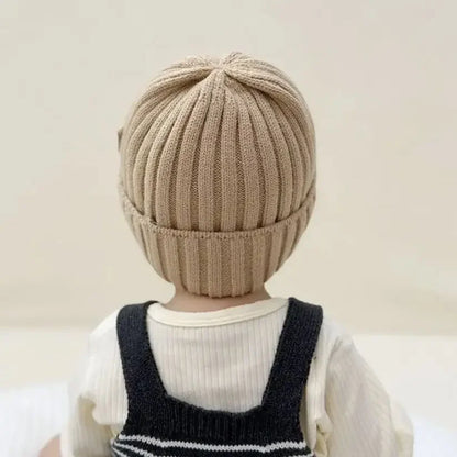Winter Baby Hat Fashion Letter Pattern Knit Beanie Warm