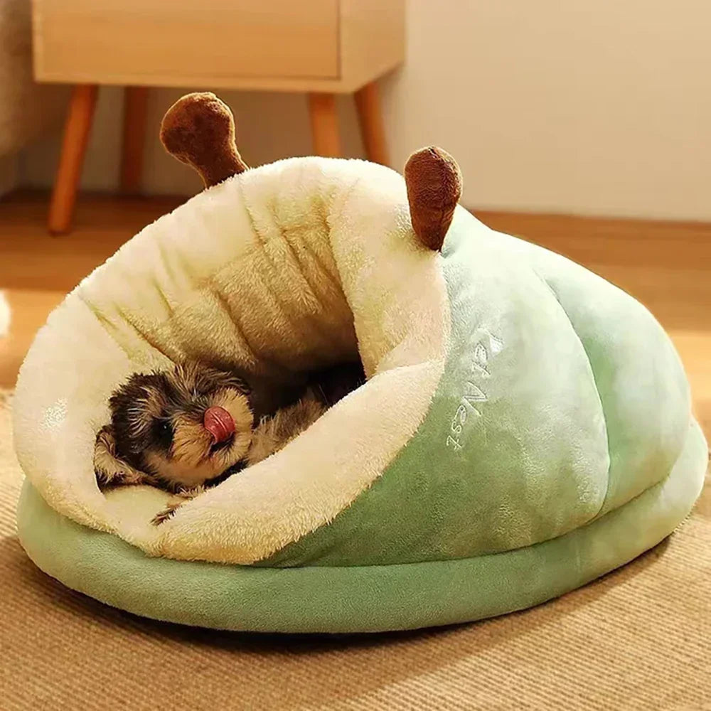 Winte Soft Bed Sofa Warm Plush Pet Kennel for Small Medium Dogs Cats Teddy Sleeping Nest Cozy Puppy Cave House Dog Accessories