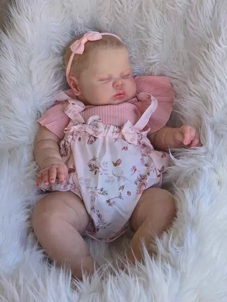 NPK 19-inch Reborn Girl Baby Doll - Hand-Painted Finish