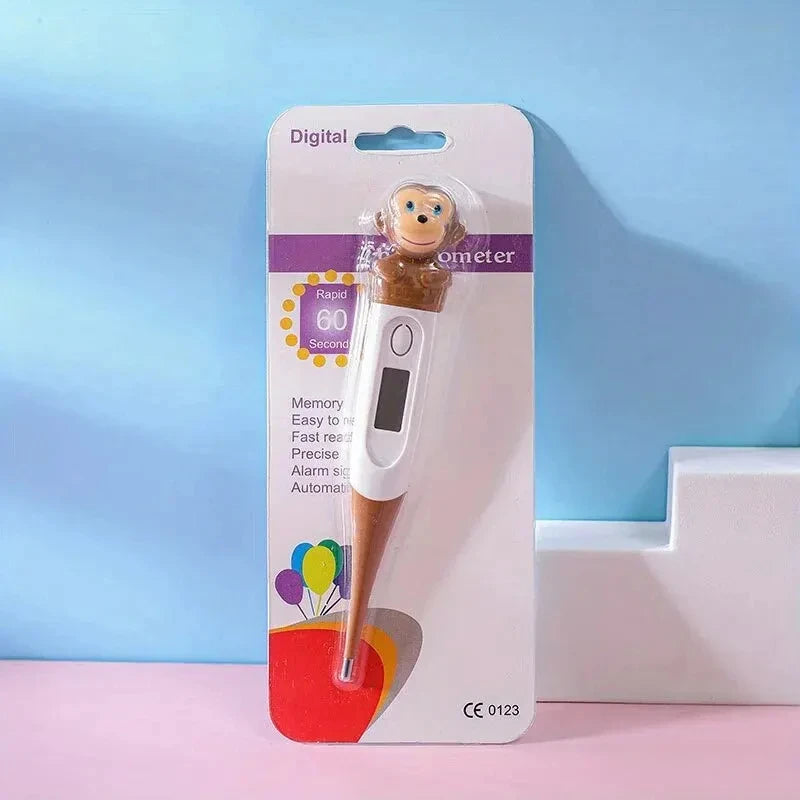 1pc Baby Cartoon Digital Thermometer Oral Armpit