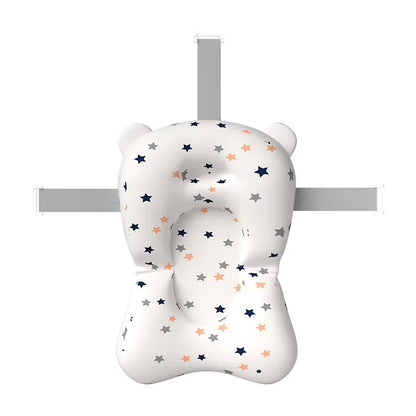 Baby Bath Support Pad Foldable Floating Seat Adjustable Newborn Bathing Cushion Infant Safety Net Hammock