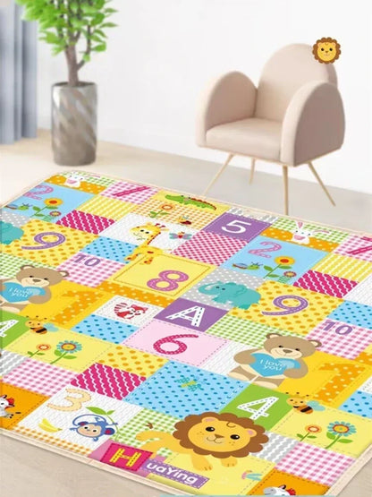 Foldable Baby Play Mat Non-Toxic Educational Children's Carpet in The Nursery Climbing Pad Kids Rug Activitys Games Toys 180*100