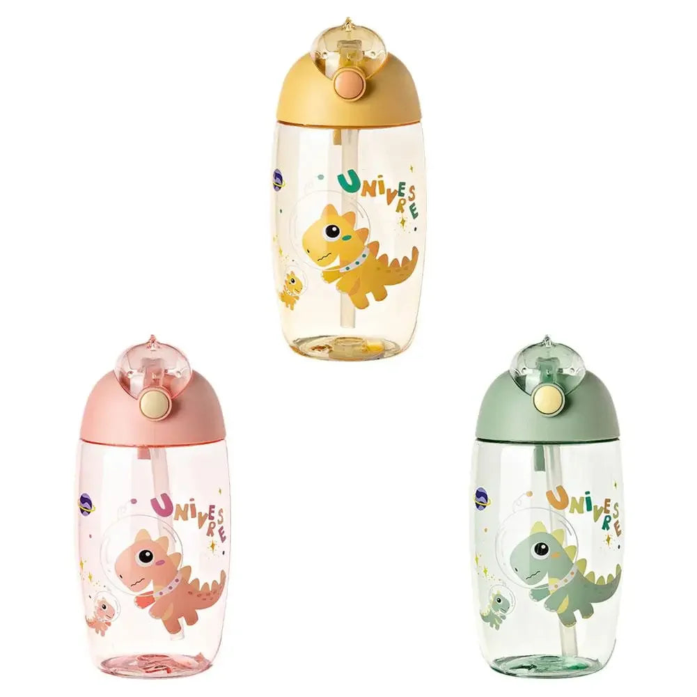 JIRO 600ML Childrens Water Bottle for School