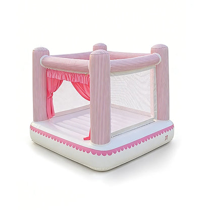 Rainbow Inflatable Castle Birthday Gift Suitable For Ages 1-6  Indoor/Outdoor Use European Stock, Ships 5-7 Days Christmas Gift