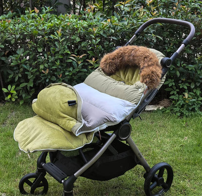 Winter Baby Stroller Footmuff 0-36 Months Windproof Warm Envelope For Universal Pram Outside Travel Baby Stroller Accessories