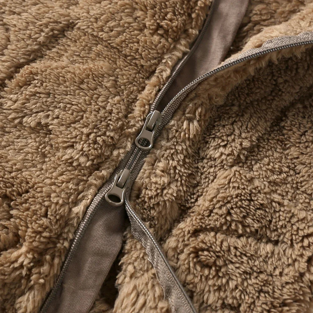 0-18Months Newborn Baby Romper Winter Thicken Flannel Warm Clothes Infant Boy Girl Oneies Pyjamas Heart-Shaped Hooded Jumpsuits