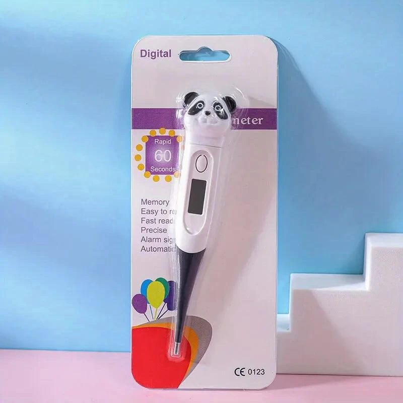 1pc Baby Cartoon Digital Thermometer Oral Armpit Flexible 