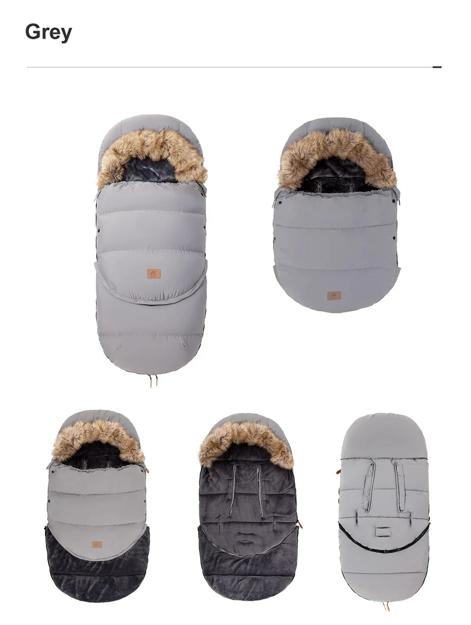0-36 Months Baby Stroller Footmuff Removable Winter Warm Thicker Envelope For Discharge Universal Pram Baby Stroller Accessories