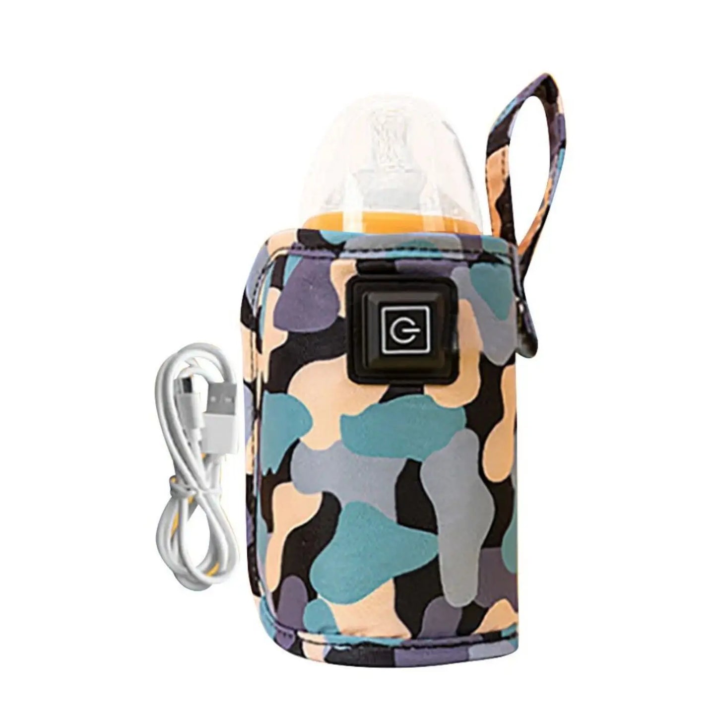 USB Milk Water Warmer Travel Stroller Insulated Bag Baby Nursing Bottle Heater Safe Kids Supplies for Outdoor Winter