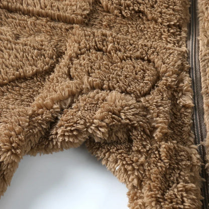 0-18Months Newborn Baby Romper Winter Thicken Flannel Warm Clothes Infant Boy Girl Oneies Pyjamas Heart-Shaped Hooded Jumpsuits