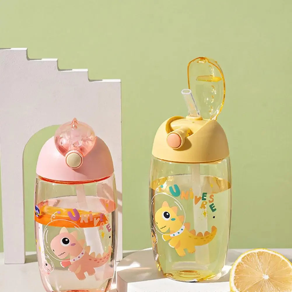 JIRO 600ML Childrens Water Bottle for School