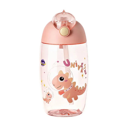 JIRO 600ML Childrens Water Bottle for School