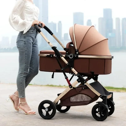 2025 New 3-in-1 Twin Baby Stroller with Car Seat