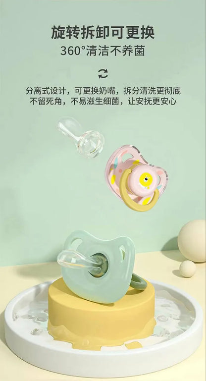 Cartoon Baby Silicone Pacifier 0-6-36 Months Old Newborn 