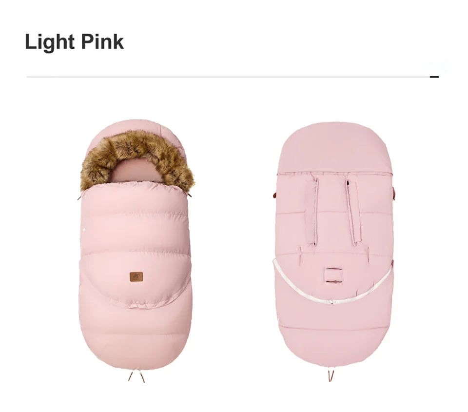 0-36 Months Baby Stroller Footmuff Removable Winter Warm Thicker Envelope For Discharge Universal Pram Baby Stroller Accessories