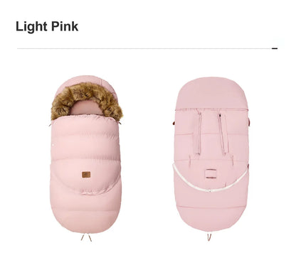 0-36 Months Baby Stroller Footmuff Removable Winter Warm Thicker Envelope For Discharge Universal Pram Baby Stroller Accessories