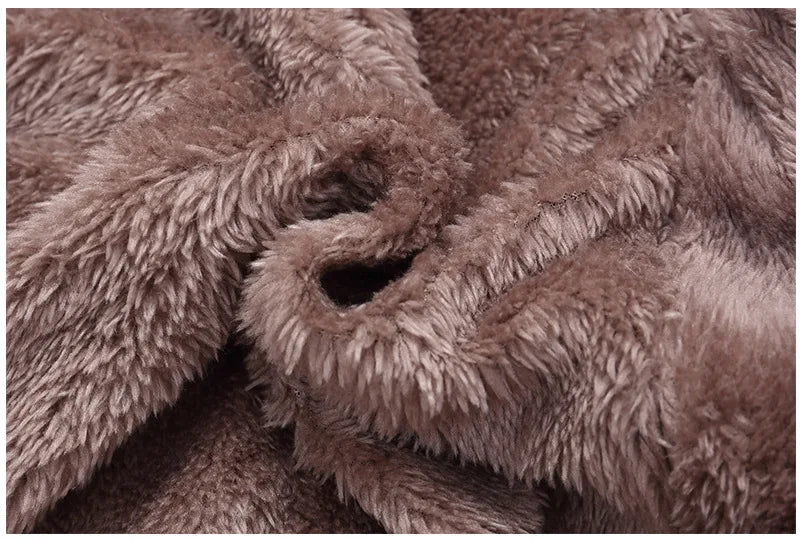 0-3 years baby onesies autumn and winter fleece warm cotton clothes newborn clothes Baby solid color hooded crawling suit Baby