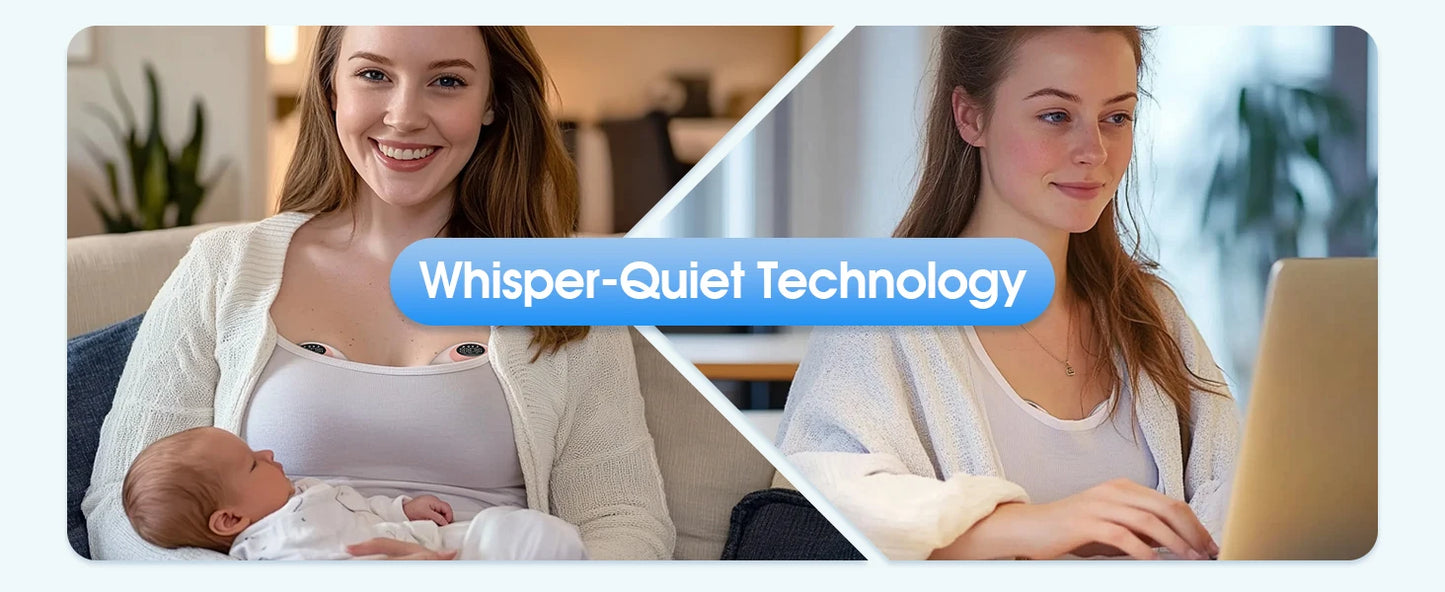 Breast Pump Electric Handsfree BPA Free With Heating & UV Sterilize Lid Optional Wireless Upgrade Wearable Breastfeeding Pump