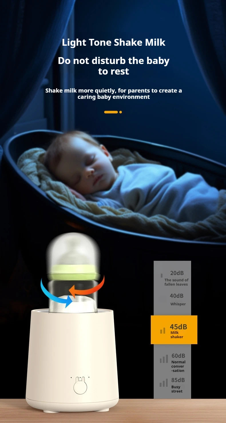 Electric Milk Bottle Shaker, USB Smart Intelligent Milk Powder Mixer, Lithium battery, Baby Formula Maker, Divine Device