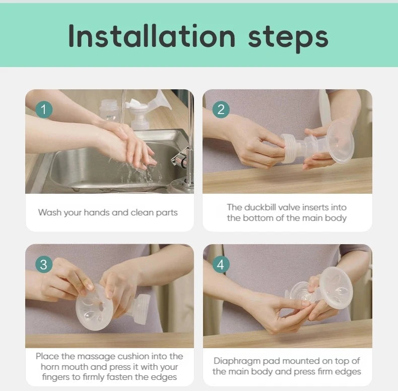 PHILIPS AVENT Portable Single Electric Breast Pump with Smart Massage & Petal Stimulation – Mimics Baby’s Natural Sucking by Baby Paradise