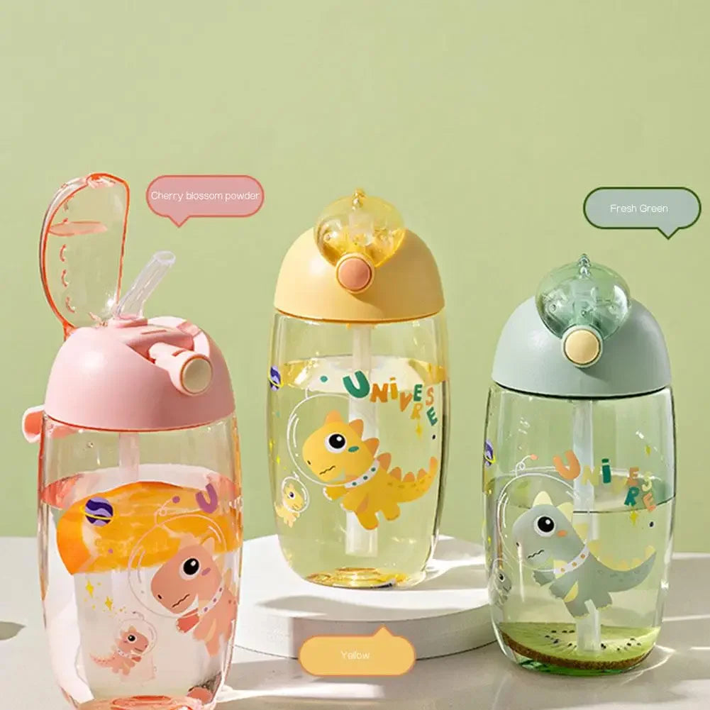 JIRO 600ML Childrens Water Bottle for School