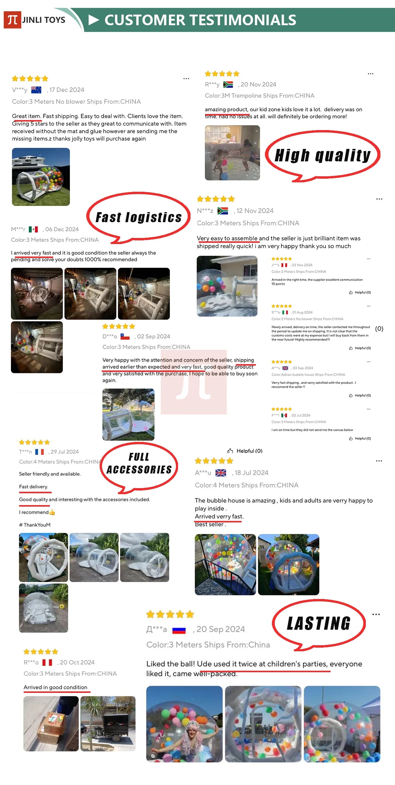 Rainbow Inflatable Castle Birthday Gift Suitable For Ages 1-6  Indoor/Outdoor Use European Stock, Ships 5-7 Days Christmas Gift