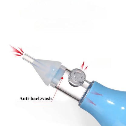 Silicone Nasal Aspirator for Baby Suction Pump Nose Cleaner Children Kids Soothing Nose Cleaning Device Nasal Cleaning Tools