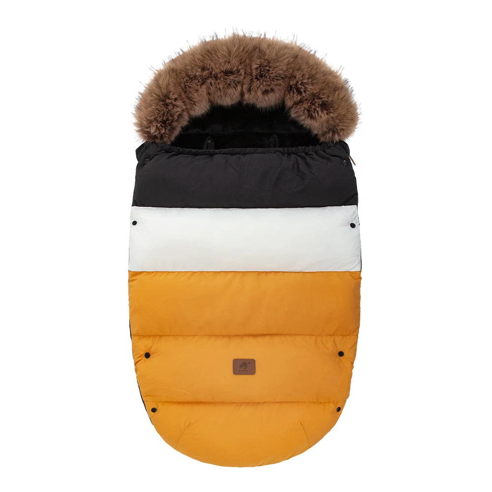 Winter Baby Stroller Footmuff 0-36 Months Windproof Warm Envelope For Universal Pram Outside Travel Baby Stroller Accessories