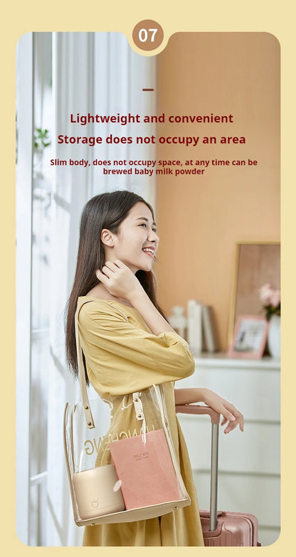 Electric Milk Bottle Shaker, USB Smart Intelligent Milk Powder Mixer, Lithium battery, Baby Formula Maker, Divine Device