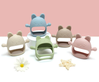 Never Drop Silicone Teething Toys for Babies